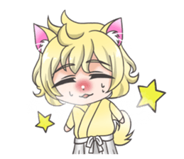 Pretty boy Shiba of the dog ear sticker #12254177