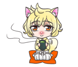 Pretty boy Shiba of the dog ear sticker #12254179