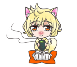 Pretty boy Shiba of the dog ear sticker #12254179