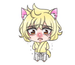 Pretty boy Shiba of the dog ear sticker #12254183