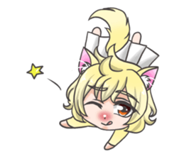 Pretty boy Shiba of the dog ear sticker #12254185