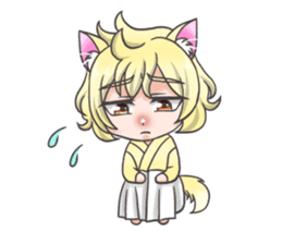 Pretty boy Shiba of the dog ear sticker #12254186