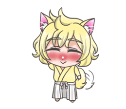 Pretty boy Shiba of the dog ear sticker #12254187