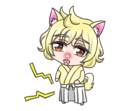 Pretty boy Shiba of the dog ear sticker #12254190