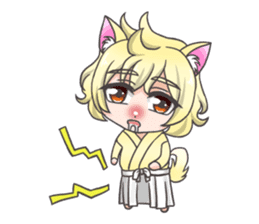 Pretty boy Shiba of the dog ear sticker #12254190