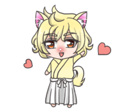 Pretty boy Shiba of the dog ear sticker #12254193