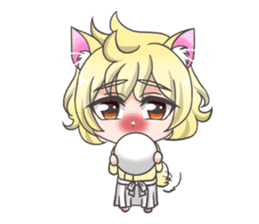 Pretty boy Shiba of the dog ear sticker #12254195