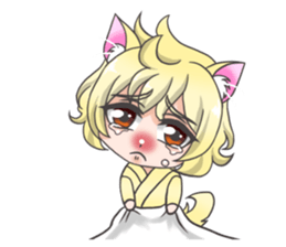 Pretty boy Shiba of the dog ear sticker #12254197