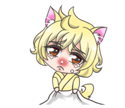 Pretty boy Shiba of the dog ear sticker #12254197