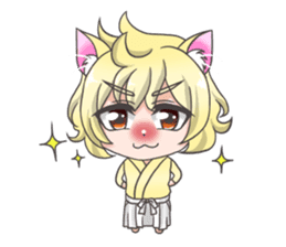 Pretty boy Shiba of the dog ear sticker #12254198