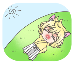 Pretty boy Shiba of the dog ear sticker #12254201