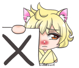 Pretty boy Shiba of the dog ear sticker #12254204