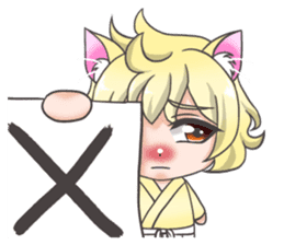 Pretty boy Shiba of the dog ear sticker #12254204