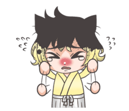 Pretty boy Shiba of the dog ear sticker #12254205