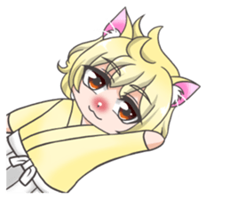 Pretty boy Shiba of the dog ear sticker #12254206