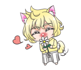 Pretty boy Shiba of the dog ear sticker #12254209