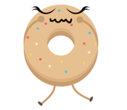 Donat unyu sticker #12254247