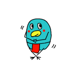 BIRD-chan sticker #12254328
