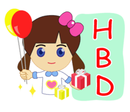 miss sai sai sticker #12255176