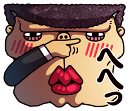 BIG FACE!! #5 sticker #12255616