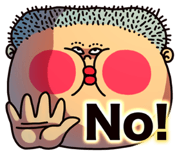 BIG FACE!! #5 sticker #12255624