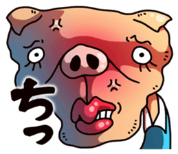 BIG FACE!! #5 sticker #12255626