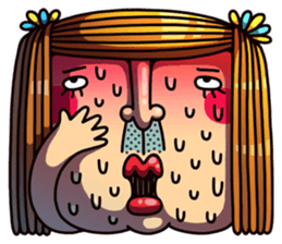 BIG FACE!! #5 sticker #12255631