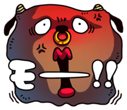 BIG FACE!! #5 sticker #12255638