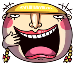 BIG FACE!! #5 sticker #12255643