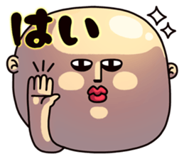 BIG FACE!! #5 sticker #12255644