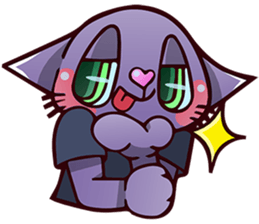 Murasaki Neco 02 sticker #12256047