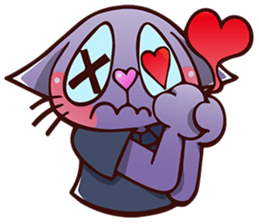 Murasaki Neco 02 sticker #12256048