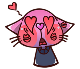 Murasaki Neco 02 sticker #12256049