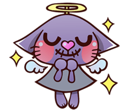 Murasaki Neco 02 sticker #12256051