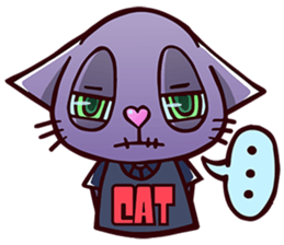 Murasaki Neco 02 sticker #12256053