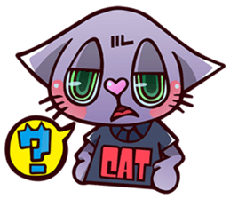 Murasaki Neco 02 sticker #12256054