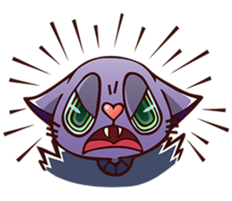 Murasaki Neco 02 sticker #12256056