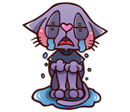 Murasaki Neco 02 sticker #12256058