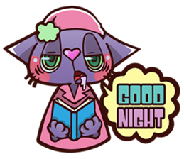 Murasaki Neco 02 sticker #12256060