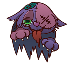 Murasaki Neco 02 sticker #12256063