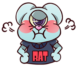 Murasaki Neco 02 sticker #12256073