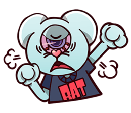 Murasaki Neco 02 sticker #12256074