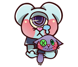 Murasaki Neco 02 sticker #12256077