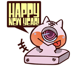 Murasaki Neco 02 sticker #12256080