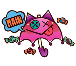 Murasaki Neco 02 sticker #12256081