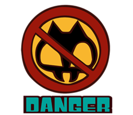 Murasaki Neco 02 sticker #12256084