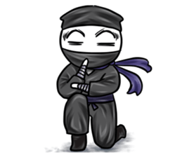 SHINOBI ~round face~ sticker #12256086