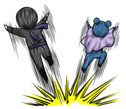 SHINOBI ~round face~ sticker #12256099