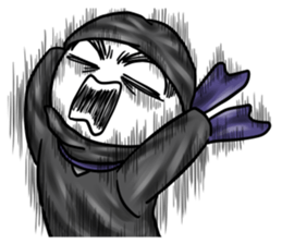 SHINOBI ~round face~ sticker #12256104