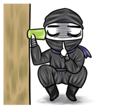 SHINOBI ~round face~ sticker #12256109